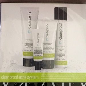 Clear proof acne system